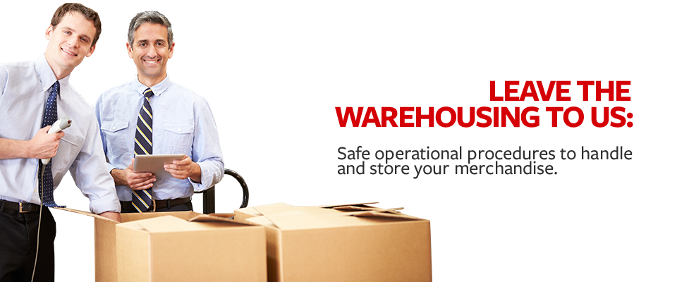 Leave the warehousing to us